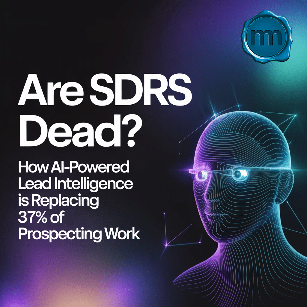 Are SDRs Dead? How AI-Powered Lead Intelligence Is Replacing 37% of Prospecting Work