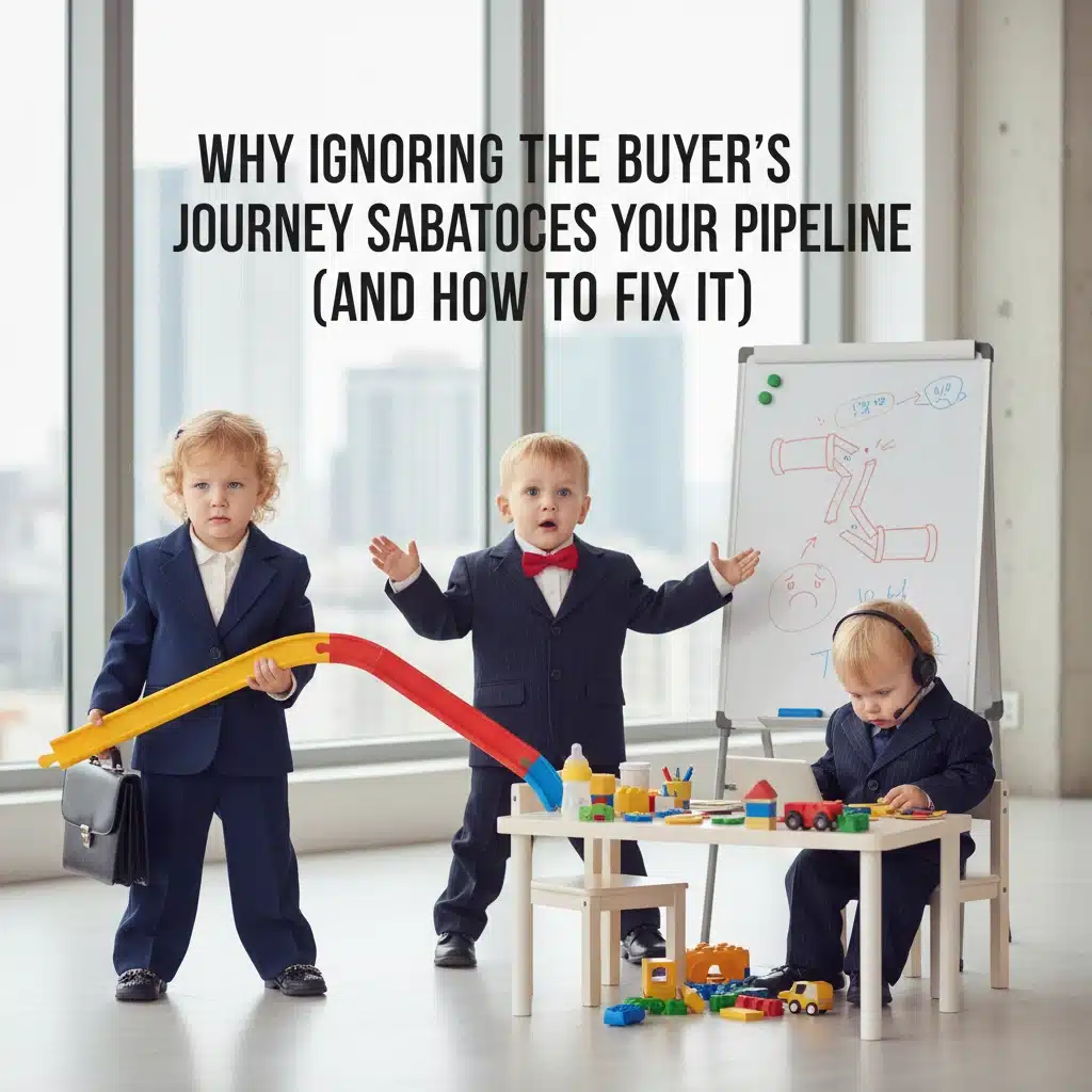 Why Ignoring the Buyer’s Journey Sabotages Your Pipeline (And How to Fix It)